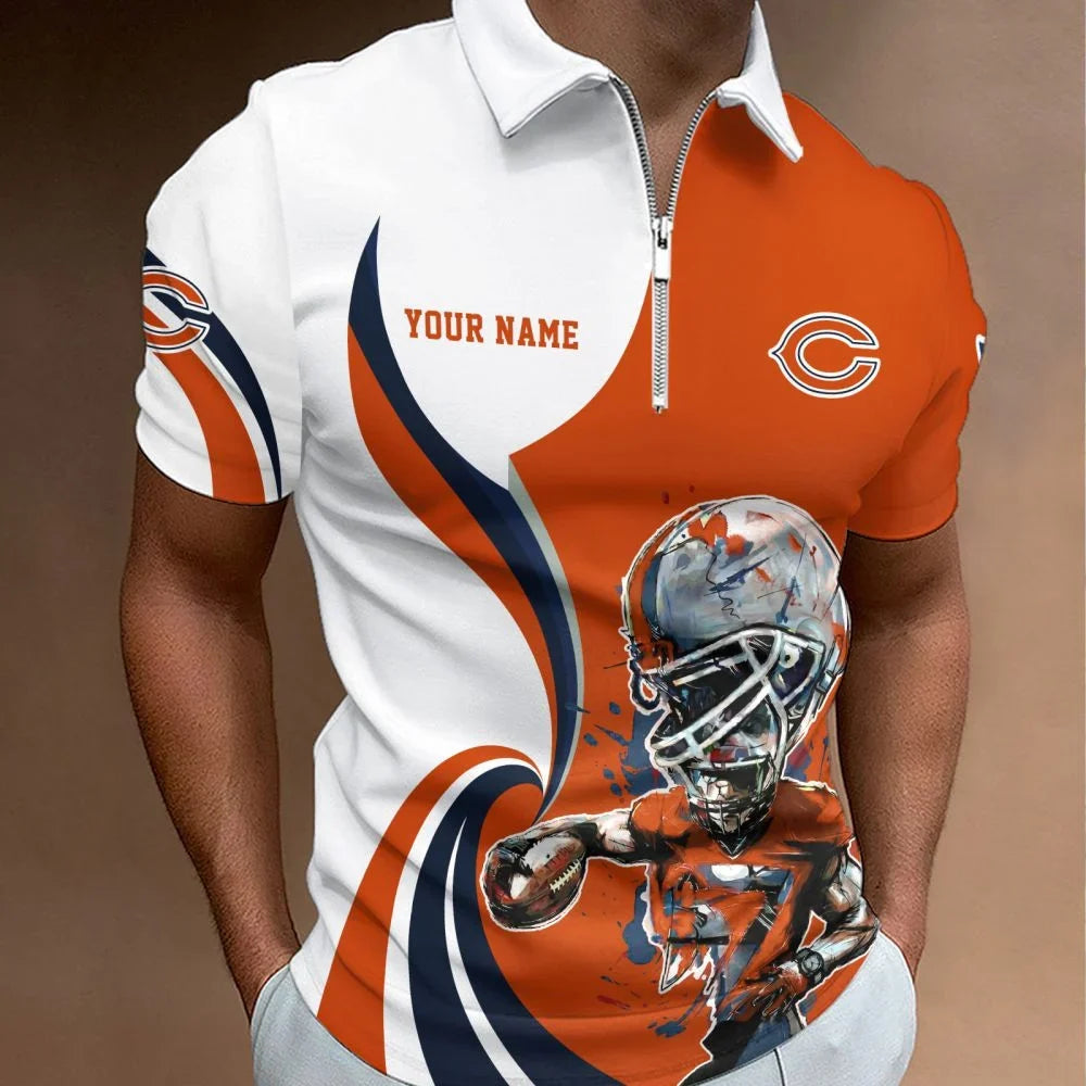 SPECIAL EDITION - NEW CUSTOMIZED NFL26 CCB CHICAGO BEARS T-SHIRT, POLO SHIRT, ZIP POLO SHIRT, SWEATSHIRT, HOODIE & ZIP HOODIE