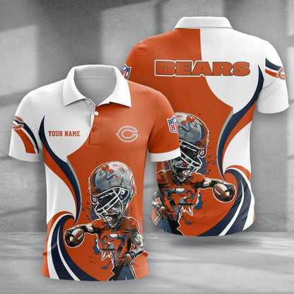 SPECIAL EDITION - NEW CUSTOMIZED NFL26 CCB CHICAGO BEARS T-SHIRT, POLO SHIRT, ZIP POLO SHIRT, SWEATSHIRT, HOODIE & ZIP HOODIE