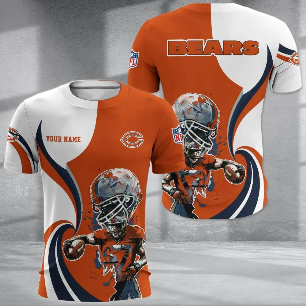SPECIAL EDITION - NEW CUSTOMIZED NFL26 CCB CHICAGO BEARS T-SHIRT, POLO SHIRT, ZIP POLO SHIRT, SWEATSHIRT, HOODIE & ZIP HOODIE
