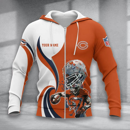 SPECIAL EDITION - NEW CUSTOMIZED NFL26 CCB CHICAGO BEARS T-SHIRT, POLO SHIRT, ZIP POLO SHIRT, SWEATSHIRT, HOODIE & ZIP HOODIE