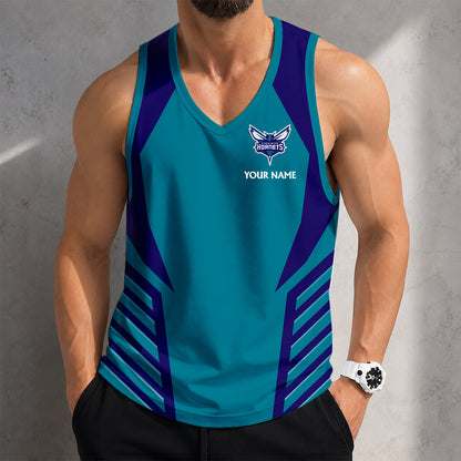 SPECIAL EDITION - NEW CUSTOMIZED NBA27 CHO CHARLOTTE HORNETS MEN'S TANK TOP