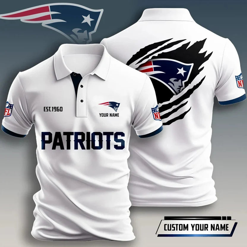 FLASH SALE - NEW CUSTOMIZED NFL27 NEP NEW ENGLAND PATRIOTS T-SHIRT, POLO SHIRT, ZIP POLO SHIRT, HOODIE, ZIP HOODIE & SWEATSHIRT