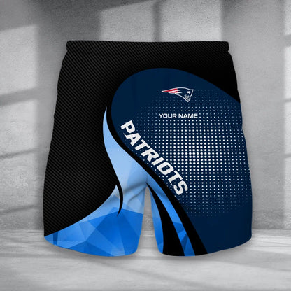 LIMITED EDITION - NEW CUSTOMIZED NFL27 NEP NEW ENGLAND PATRIOTS POLO, T-SHIRT & SHORT PANTS SET
