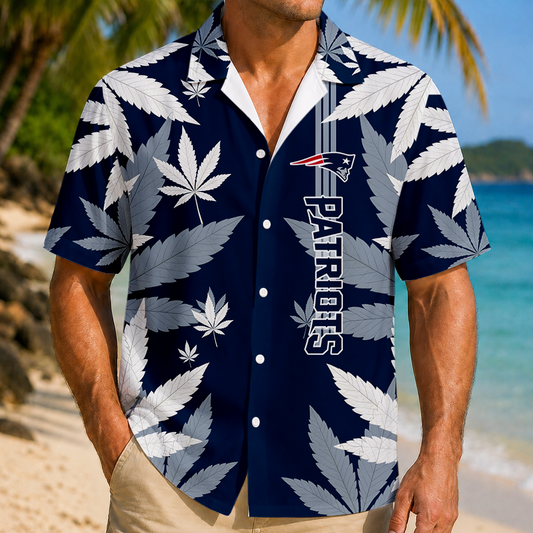 FINAL SALE - NEW CUSTOMIZED NFL27 NEP NEW ENGLAND PATRIOTS UNISEX HAWAIIAN SHIRT