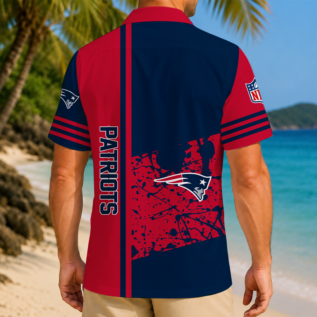 FINAL SALE - NEW CUSTOMIZED NFL27 NEP NEW ENGLAND PATRIOTS UNISEX HAWAIIAN SHIRT