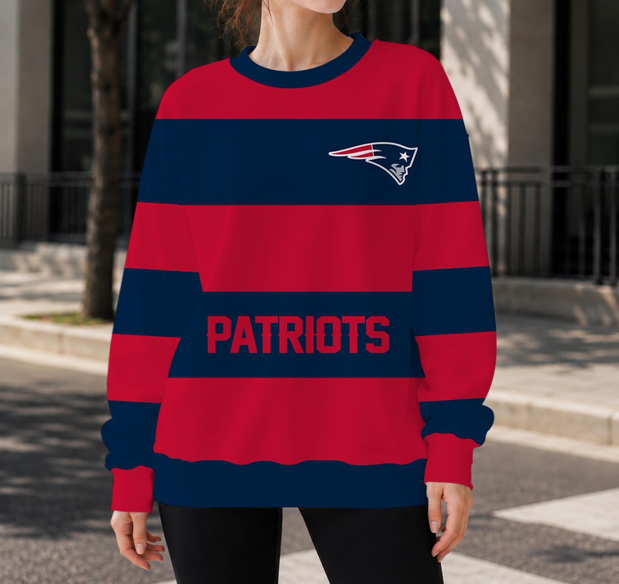 HOT DEAL- NEW CUSTOMIZED NFL27 NEP NEW ENGLAND PATRIOTS UNISEX SWEATSHIRT