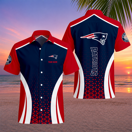 VIRAL EDITION - NEW CUSTOMIZED NFL27 NEP NEW ENGLAND PATRIOTS UNISEX HAWAIIAN SHIRT