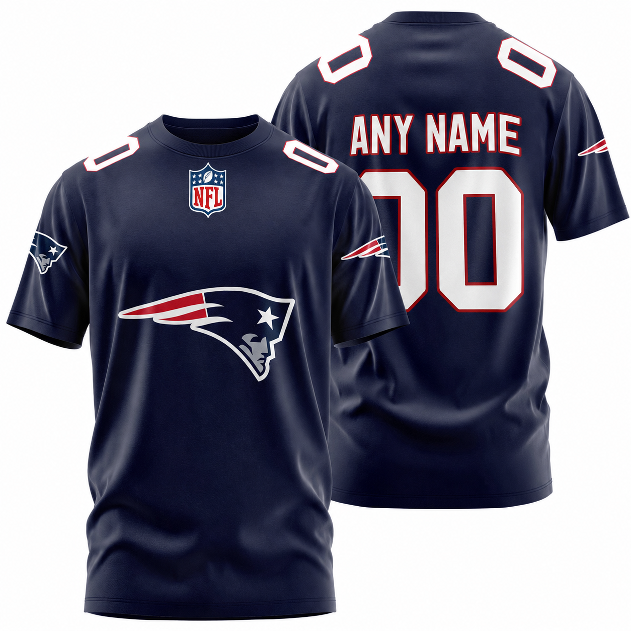 FINAL SALE - NEW CUSTOMIZED NFL27 NEP NEW ENGLAND PATRIOTS T-SHIRT, POLO SHIRT, ZIP POLO SHIRT, SWEATSHIRT, HOODIE & ZIP HOODIE