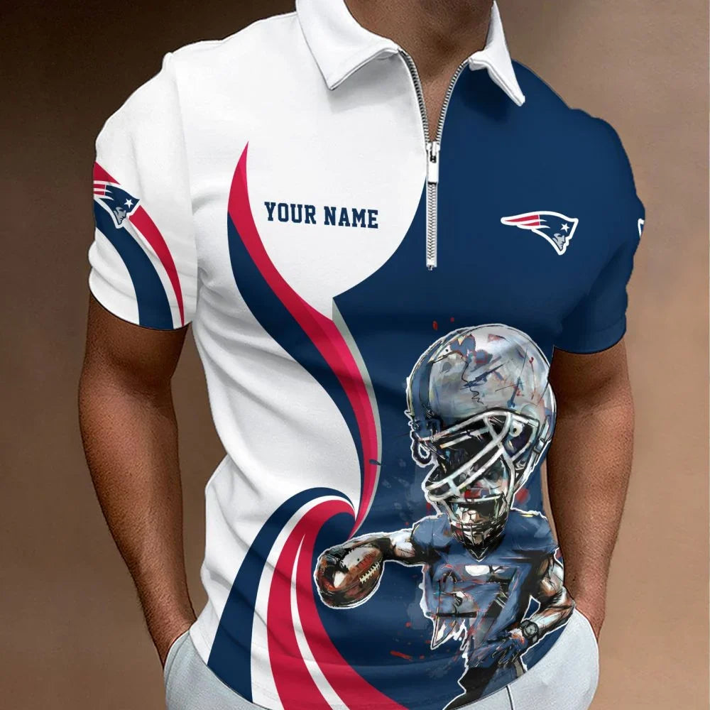 SPECIAL EDITION - NEW CUSTOMIZED NFL27 NEP NEW ENGLAND PATRIOTS T-SHIRT, POLO SHIRT, ZIP POLO SHIRT, SWEATSHIRT, HOODIE & ZIP HOODIE