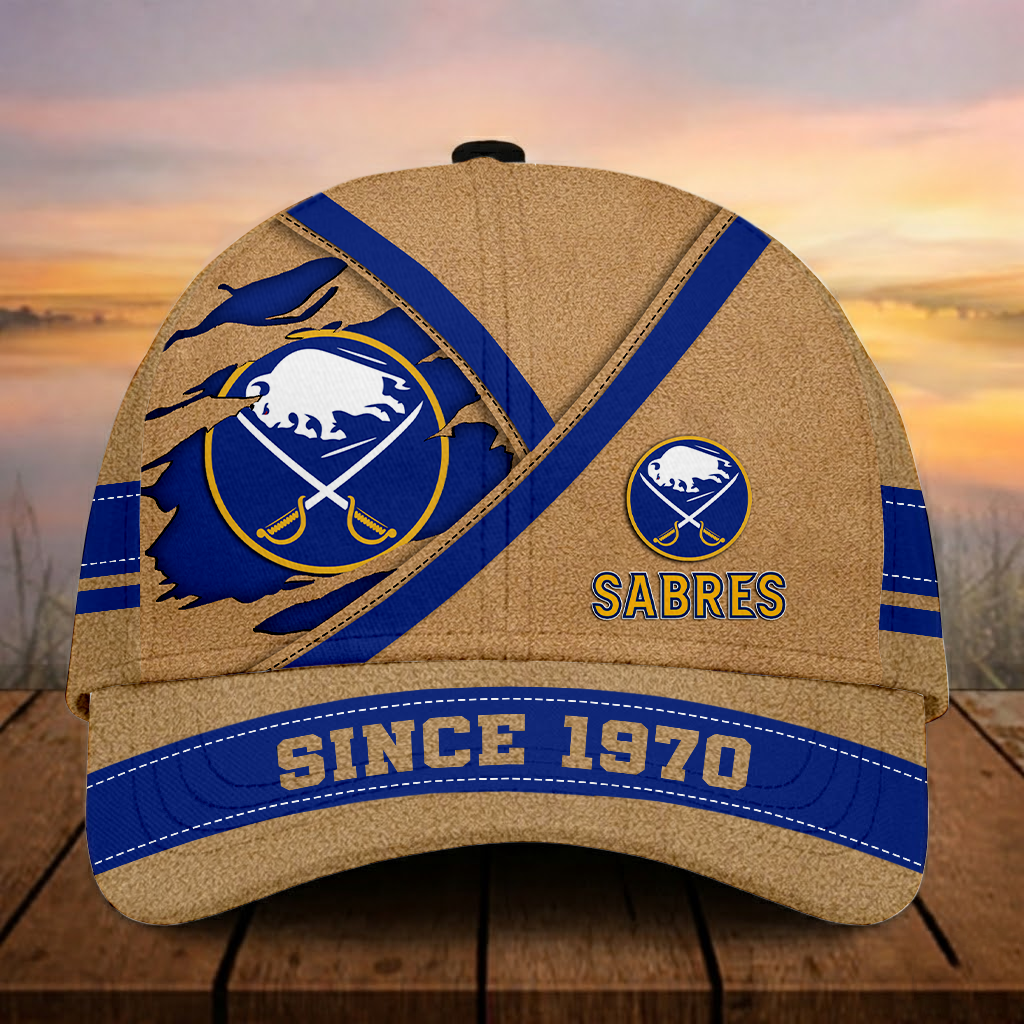 LIMITED EDITION - NEW CUSTOMIZED NHL28 BFS BF SABRES CLASSIC CAP