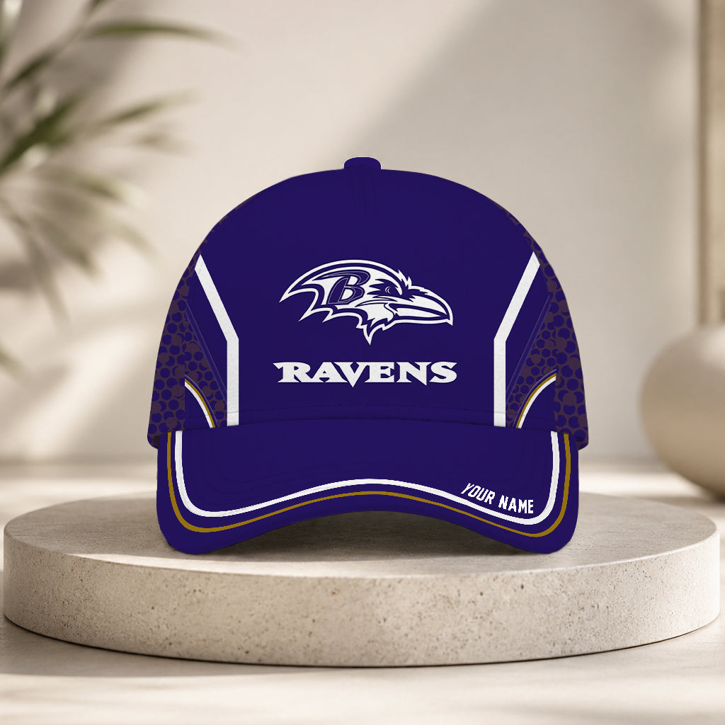 SPECIAL EDITION - NEW CUSTOMIZED NFL28 BTR BALTIMORE RAVENS CLASSIC CAP