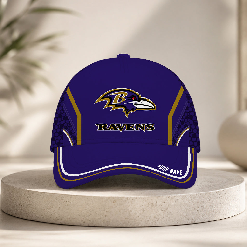 SPECIAL EDITION - NEW CUSTOMIZED NFL28 BTR BALTIMORE RAVENS CLASSIC CAP