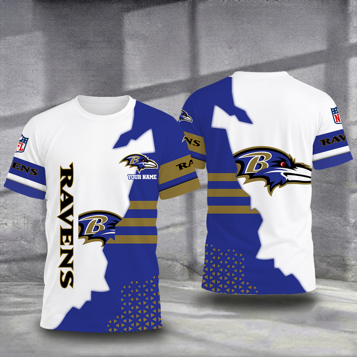 VIRAL EDITION - NEW CUSTOMIZED NFL28 BTR BALTIMORE RAVENS T-SHIRT, POLO SHIRT, ZIP POLO SHIRT, SWEATSHIRT, HOODIE & ZIP HOODIE