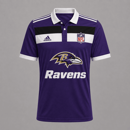 SPECIAL EDITION - NEW CUSTOMIZED NFL28 BTR BALTIMORE RAVENS T-SHIRT, POLO SHIRT, ZIP POLO SHIRT, SWEATSHIRT, HOODIE & ZIP HOODIE