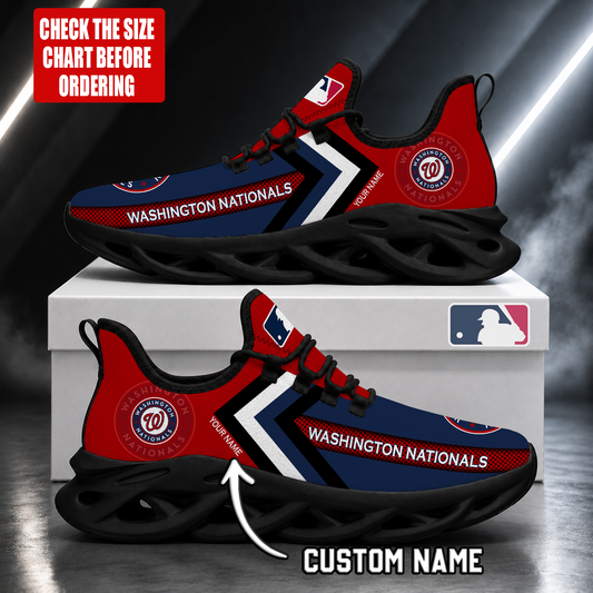 FINAL SALE - NEW CUSTOMIZED MLB28 WNS WASHINGTON NATIONALS MAX SOUL SHOES
