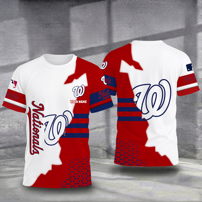 SPECIAL EDITION - NEW CUSTOMIZED MLB28 WNS WASHINGTON NATIONALS T-SHIRT, POLO SHIRT, ZIP POLO SHIRT, SWEATSHIRT, HOODIE & ZIP HOODIE