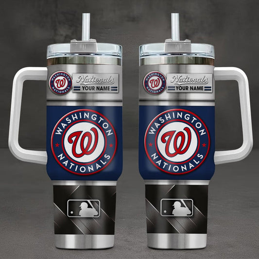 LIMITED EDITION - NEW CUSTOMIZED MLB28 WNS WASHINGTON NATIONALS TUMBLER CUP