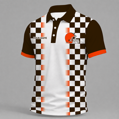 LIMITED EDITION - NEW CUSTOMIZED NFL29 CLB CLEVELAND BROWNS POLO SHIRT, ZIP POLO SHIRT, T-SHIRT, HOODIE, ZIP HOODIE & SWEATSHIRT