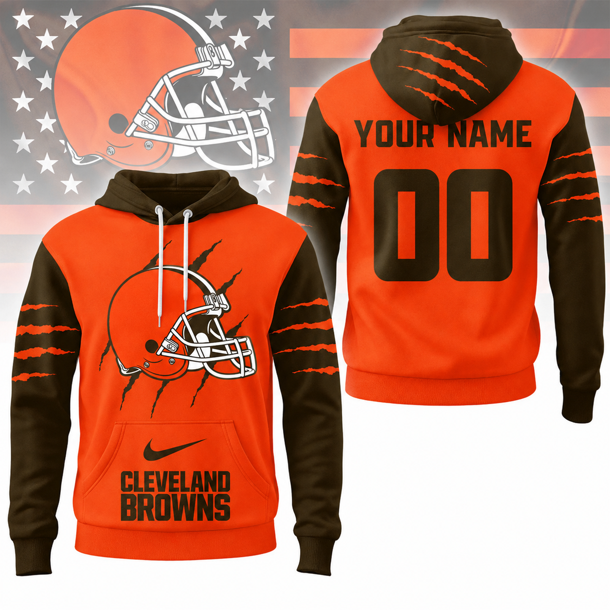 VIRAL EDITION - NEW CUSTOMIZED NFL29 CLB CLEVELAND BROWNS T-SHIRT, POLO SHIRT, ZIP POLO SHIRT, SWEATSHIRT, HOODIE & ZIP HOODIE