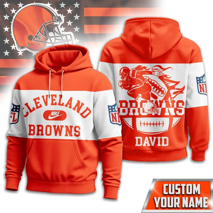 VIRAL EDITION - NEW CUSTOMIZED NFL29 CLB CLEVELAND BROWNS T-SHIRT, POLO SHIRT, ZIP POLO SHIRT, SWEATSHIRT, HOODIE & ZIP HOODIE