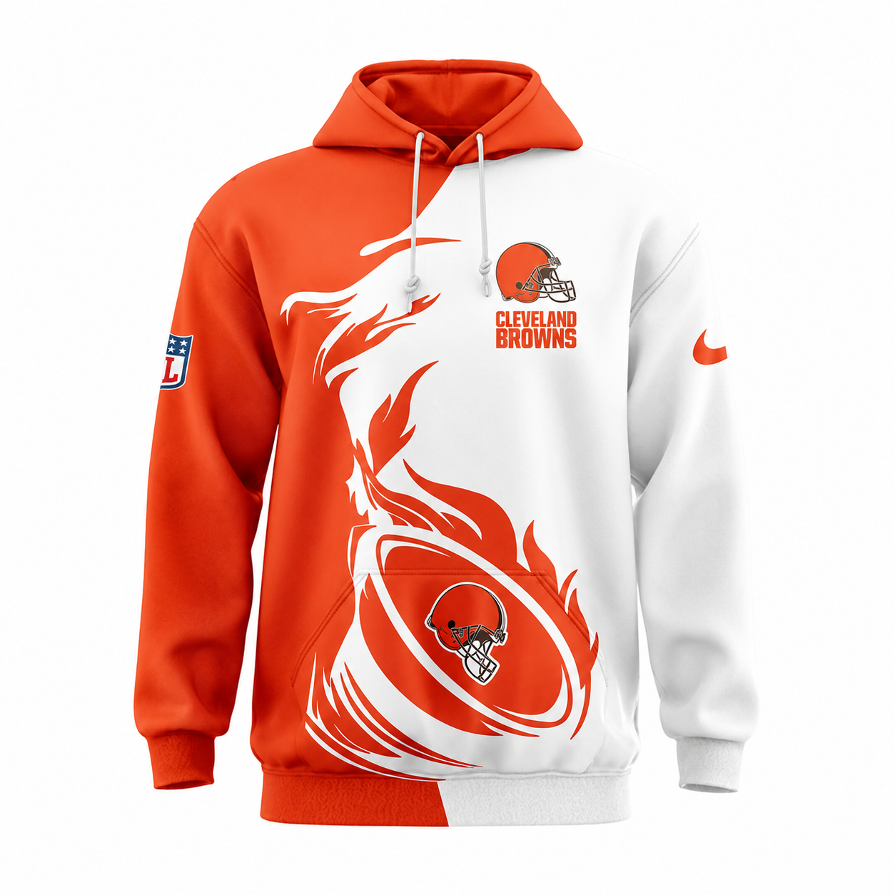 ELETE EDITION - NEW CUSTOMIZED NFL29 CLB CLEVELAND BROWNS T-SHIRT, POLO SHIRT, ZIP POLO SHIRT, SWEATSHIRT, HOODIE & ZIP HOODIE