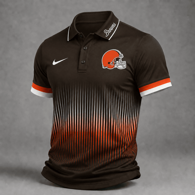 ELITE EDITION - NEW CUSTOMIZED NFL29 CLB CLEVELAND BROWNS T-SHIRT, POLO SHIRT, ZIP POLO SHIRT, SWEATSHIRT, HOODIE & ZIP HOODIE