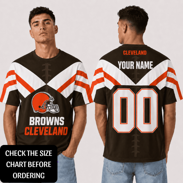 SPECIAL EDITION - NEW CUSTOMIZED NFL29 CLB CLEVELAND BROWNS T-SHIRT, POLO SHIRT, ZIP POLO SHIRT, HOODIE, ZIP HOODIE & SWEATSHIRT