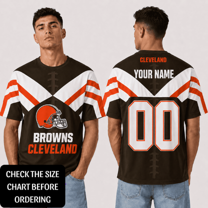 SPECIAL EDITION - NEW CUSTOMIZED NFL29 CLB CLEVELAND BROWNS T-SHIRT, POLO SHIRT, ZIP POLO SHIRT, HOODIE, ZIP HOODIE & SWEATSHIRT