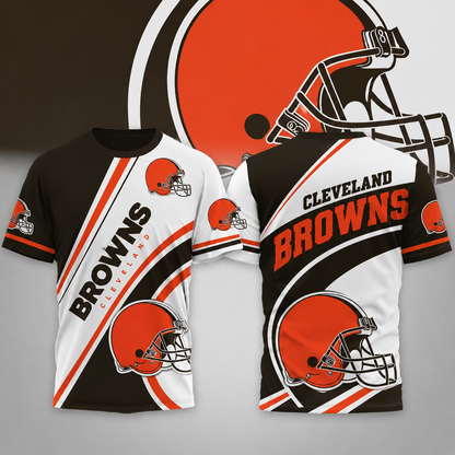 FINAL SALE - NEW CUSTOMIZED NFL29 CLB CLEVELAND BROWNS POLO SHIRT, ZIP POLO SHIRT, T-SHIRT, HOODIE, ZIP HOODIE & SWEATSHIRT