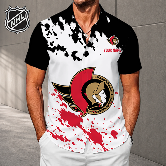 LIMITED EDITION - NEW CUSTOMIZED NHL29 OSN OTTAWA SENATORS UNISEX HAWAIIAN SHIRT