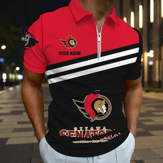 VIRAL EDITION - NEW CUSTOMIZED NHL29 OSN OTTAWA SENATORS T-SHIRT, POLO SHIRT, ZIP POLO SHIRT, SWEATSHIRT, HOODIE & ZIP HOODIE