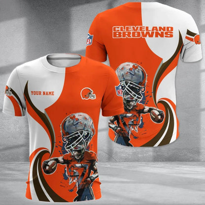 SPECIAL EDITION - NEW CUSTOMIZED NFL29 CLB CLEVELAND BROWNS T-SHIRT, POLO SHIRT, ZIP POLO SHIRT, SWEATSHIRT, HOODIE & ZIP HOODIE