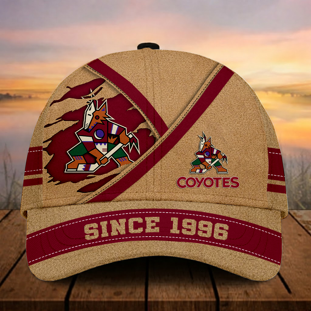 LIMITED EDITION - NEW CUSTOMIZED NHL30 AZC AZ COYOTES CLASSIC CAP