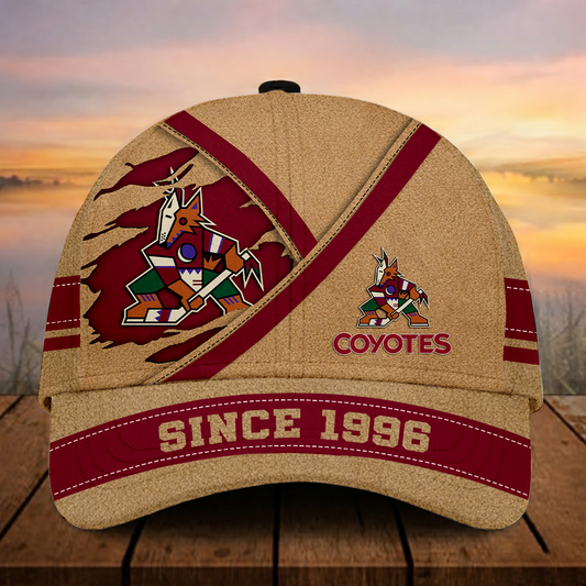 LIMITED EDITION - NEW CUSTOMIZED NHL30 AZC AZ COYOTES CLASSIC CAP