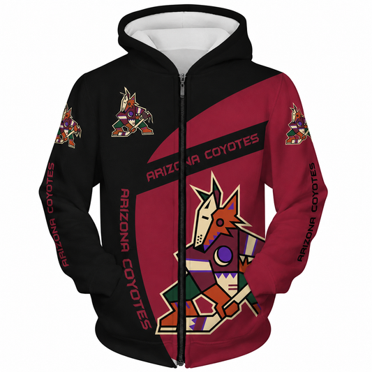 LIMITED EDITION - NEW CUSTOMIZED NHL30 AZC ARIZONA COYOTES T-SHIRT, POLO SHIRT, ZIP POLO SHIRT, SWEATSHIRT, HOODIE & ZIP HOODIE