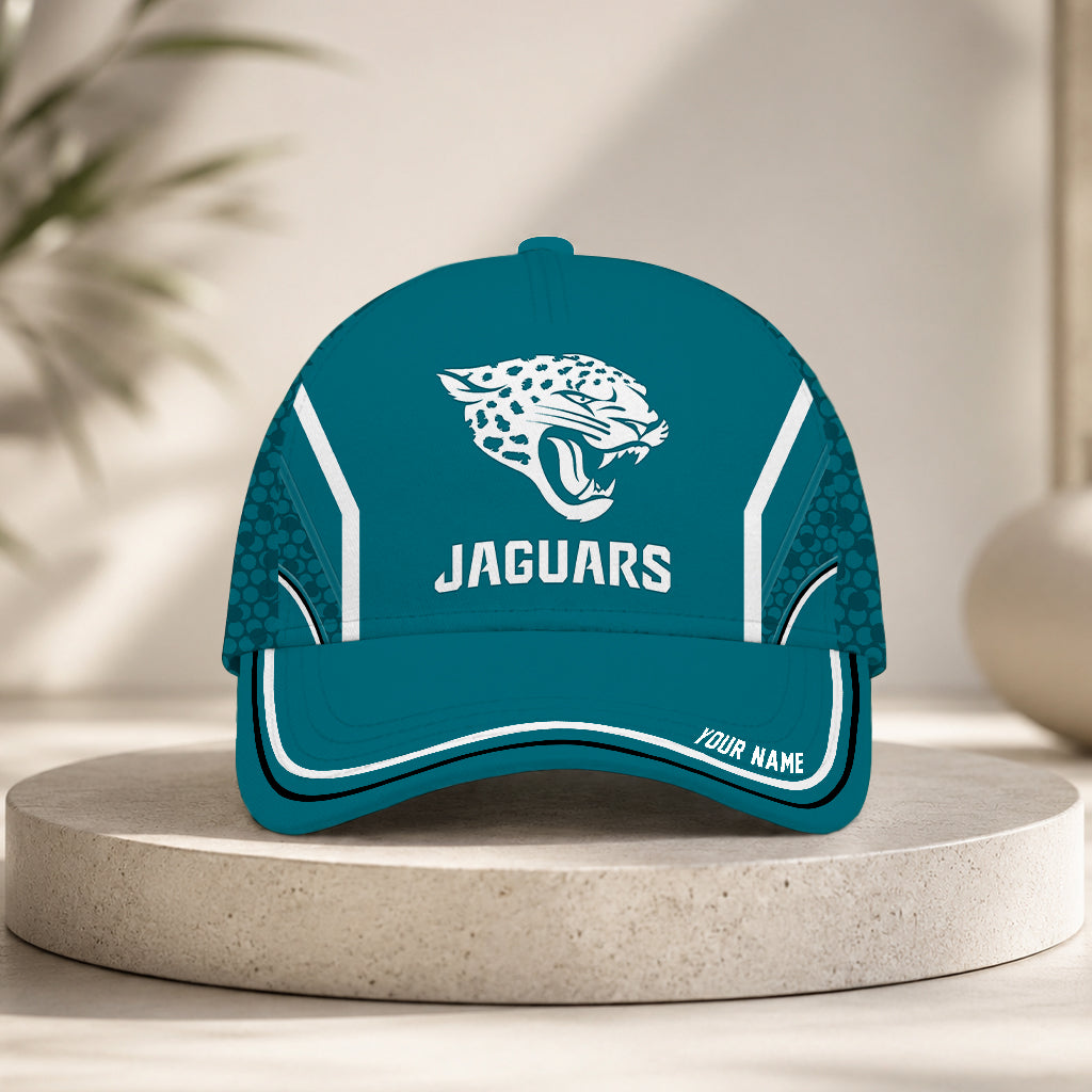 SPECIAL EDITION - NEW CUSTOMIZED NFL30 JSJ JACKSONVILLE JAGUARS CLASSIC CAP