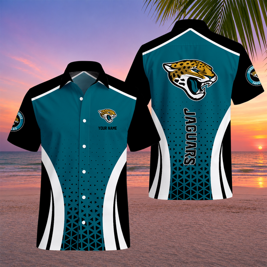 VIRAL EDITION - NEW CUSTOMIZED NFL30 JSJ JACKSONVILLE JAGUARS UNISEX HAWAIIAN SHIRT