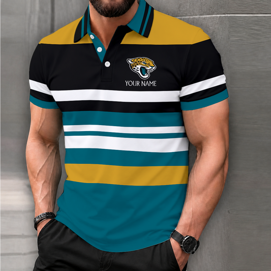 VIRAL EDITION - NEW CUSTOMIZED NFL30 JSJ JACKSONVILLE JAGUARS T-SHIRT, POLO SHIRT, ZIP POLO SHIRT, SWEATSHIRT, HOODIE & ZIP HOODIE