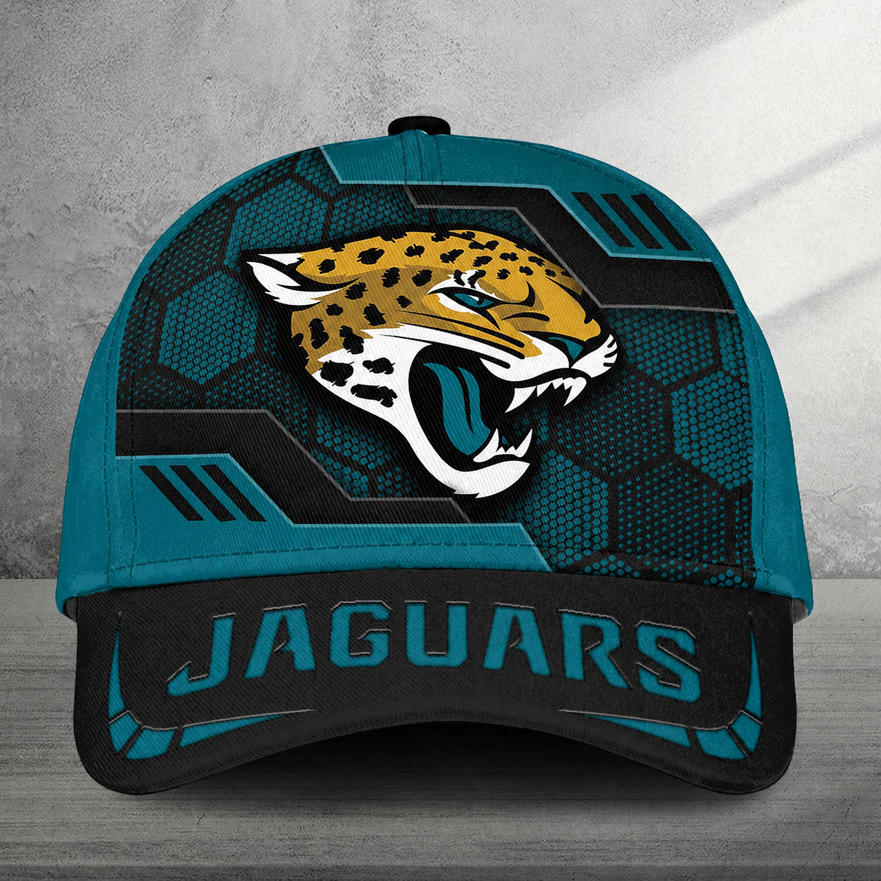FINAL SALE - NEW CUSTOMIZED NFL30 JSJ JACKSONVILLE JAGUARS CLASSIC CAP