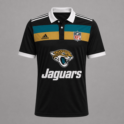 SPECIAL EDITION - NEW CUSTOMIZED NFL30 JSJ JACKSONVILLE JAGUARS T-SHIRT, POLO SHIRT, ZIP POLO SHIRT, SWEATSHIRT, HOODIE & ZIP HOODIE