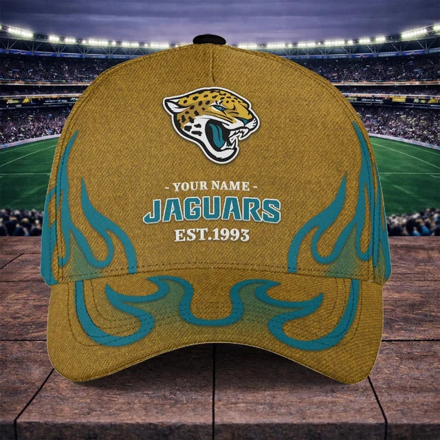 VIRAL EDITION - NEW CUSTOMIZED NFL30 JSJ JACKSONVILLE JAGUARS CLASSIC CAP