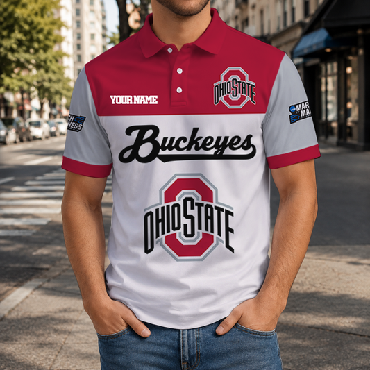 MEGA SALE - NEW CUSTOMIZED NCAA MAM30 OSB OHIO STATE BUCKEYES T-SHIRT, POLO SHIRT, ZIP POLO SHIRT, SWEATSHIRT, HOODIE & ZIP HOODIE