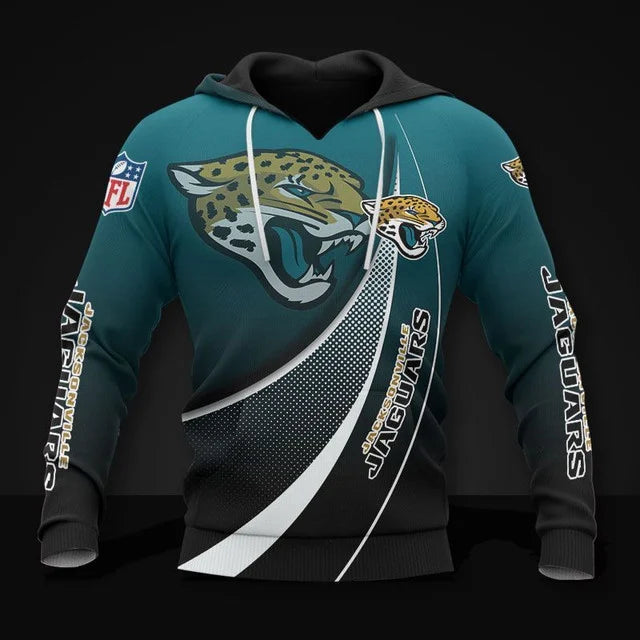 FINAL SALE - NEW CUSTOMIZED NFL30 JSJ JACKSONVILLE JAGUARS POLO SHIRT, ZIP POLO SHIRT, T-SHIRT, HOODIE, ZIP HOODIE & SWEATSHIRT