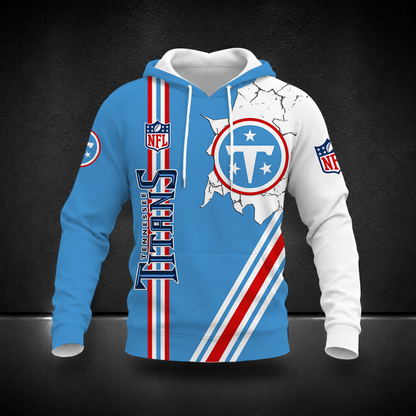 FINAL SALE- NEW CUSTOMIZED NFL31 TST TENNESSEE TITANS T-SHIRT, POLO SHIRT, ZIP POLO SHIRT, SWEATSHIRT, HOODIE & ZIP HOODIE