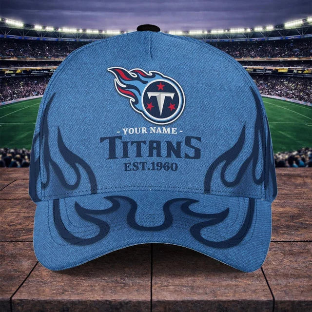 VIRAL EDITION - NEW CUSTOMIZED NFL31 TST TENNESSEE TITANS CLASSIC CAP