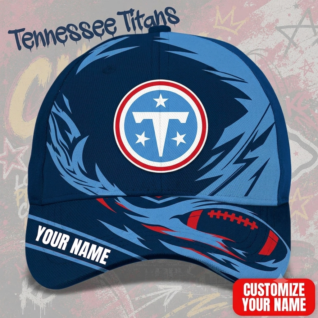 SPECIAL EDITION - NEW CUSTOMIZED NFL31 TST TENNESSEE TITANS CLASSIC CAP