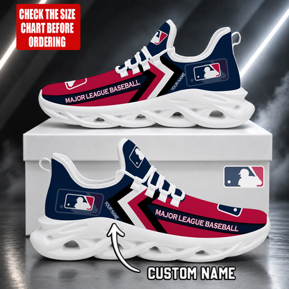 FINAL SALE - NEW CUSTOMIZED MLB31 MAJOR LEAGUE BASEBALL MAX SOUL SHOES