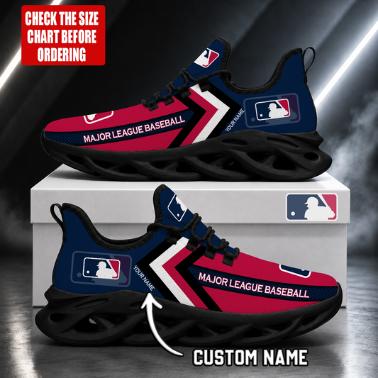 FINAL SALE - NEW CUSTOMIZED MLB31 MAJOR LEAGUE BASEBALL MAX SOUL SHOES
