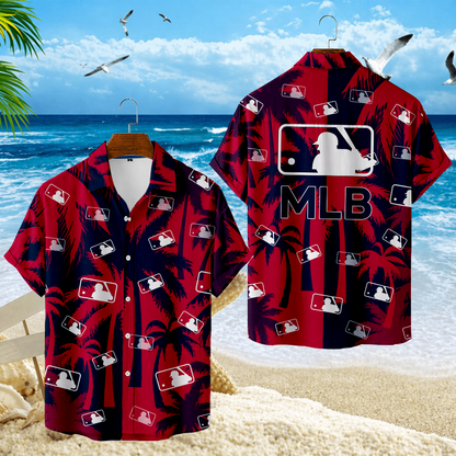 LIMITED EDITION - NEW CUSTOMIZED MLB31 MAJOR LEAGUE BASEBALL UNISEX HAWAIIAN SHIRT