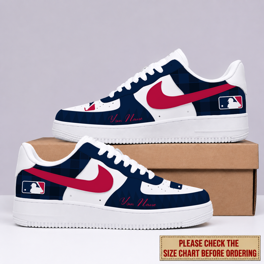 VIRAL EDITION - NEW CUSTOMIZED MLB31 MAJOR LEAGUE BASEBALL AF1 SHOES